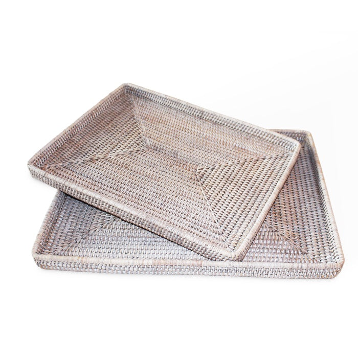 Matahari Rattan Rectangular Trays