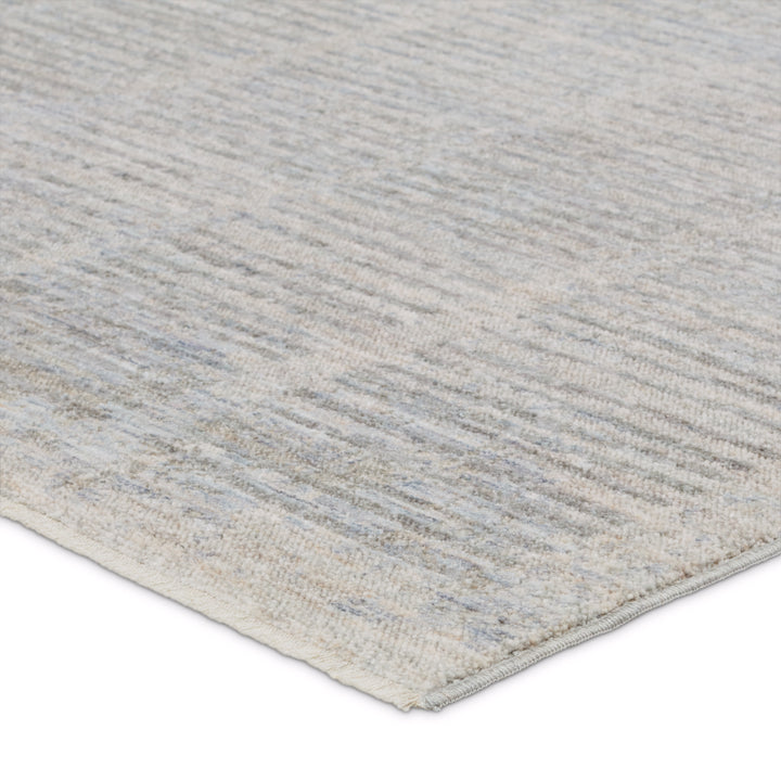 Jaipur Living Dounia Striped Light Gray/ Blue Area Rug (BALLAD - BLA12)