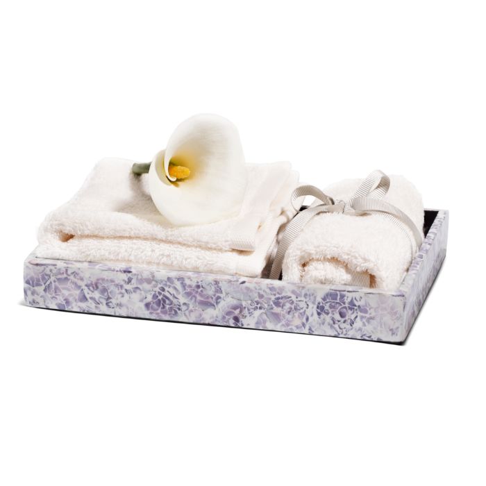 Ladorada Coralina Natural Sea Shells Vanity Tray