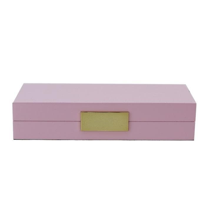 Addison Ross Lacquered Jewelry Box (Pink & Gold)