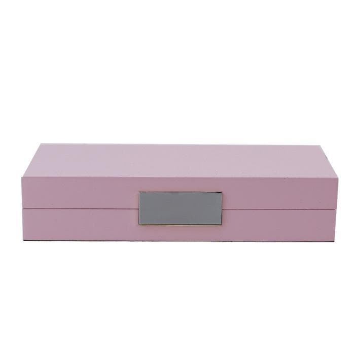 Addison Ross Lacquered Jewelry Box (Pink & Silver)