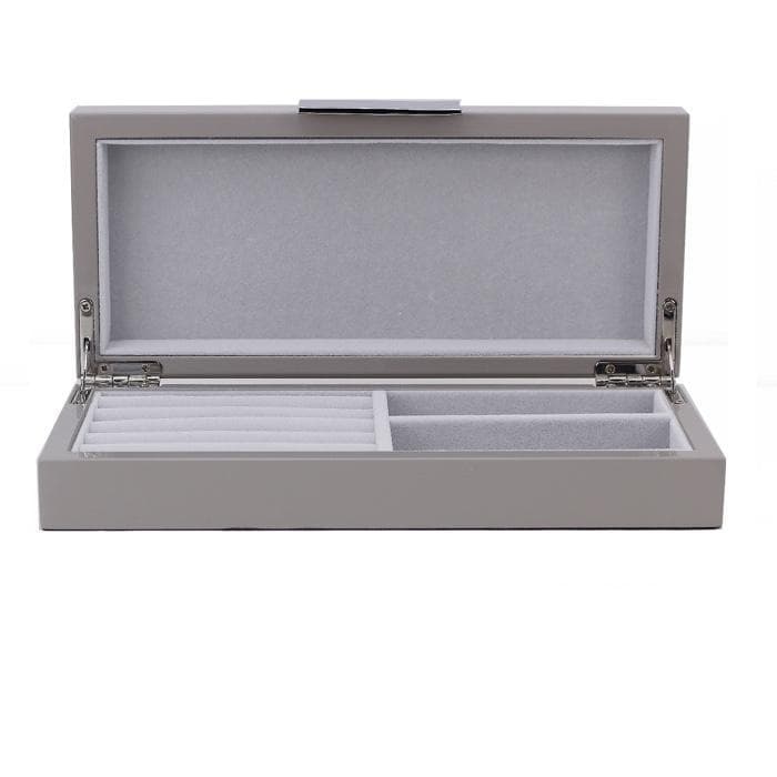 Addison Ross Lacquered Jewelry Box (Chiffon Grey & Silver) – Hudson & Vine