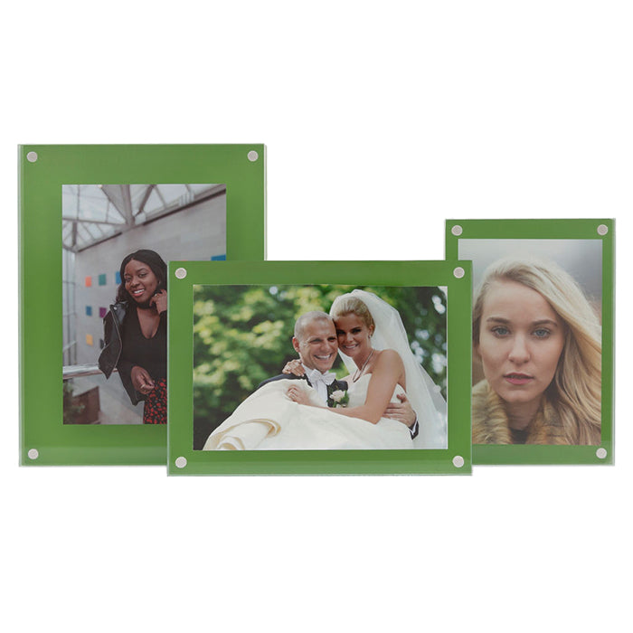 Priti Acrylic Picture Frame (Basil Green)