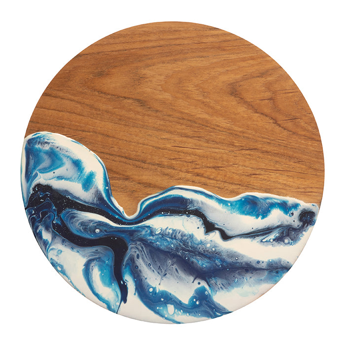 Austin Resin/Teak Brown Cake Stand - Thumbnail 4