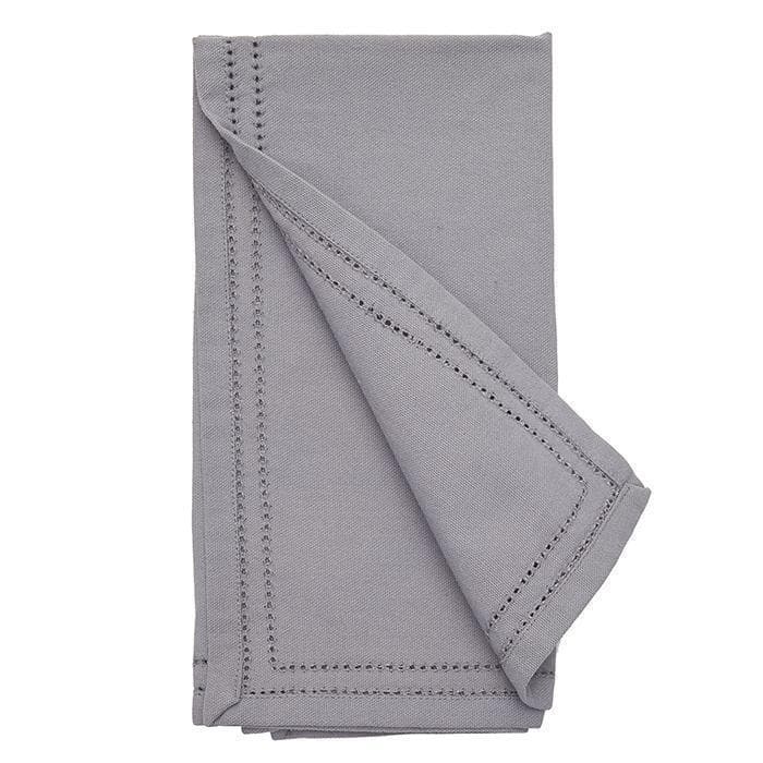 Betty Cotton Napkins (Steel Gray)