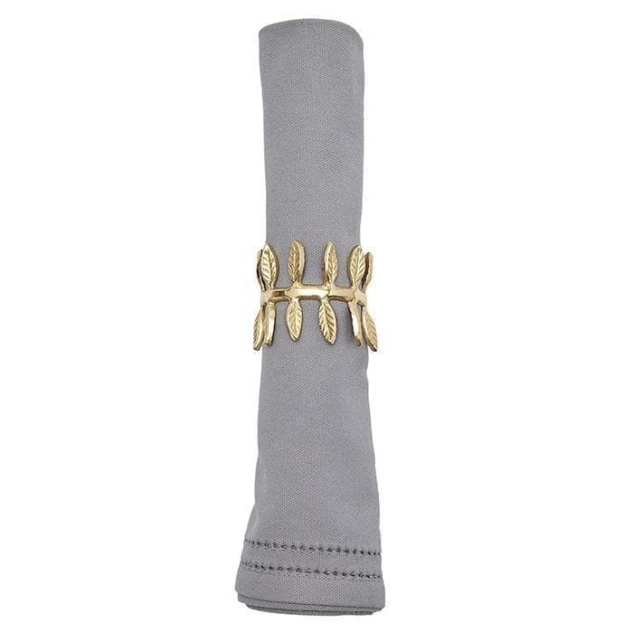 Betty Cotton Napkins (Steel Gray) - Thumbnail 3