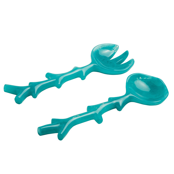 Celina Turquoise Serving 2-Piece Set