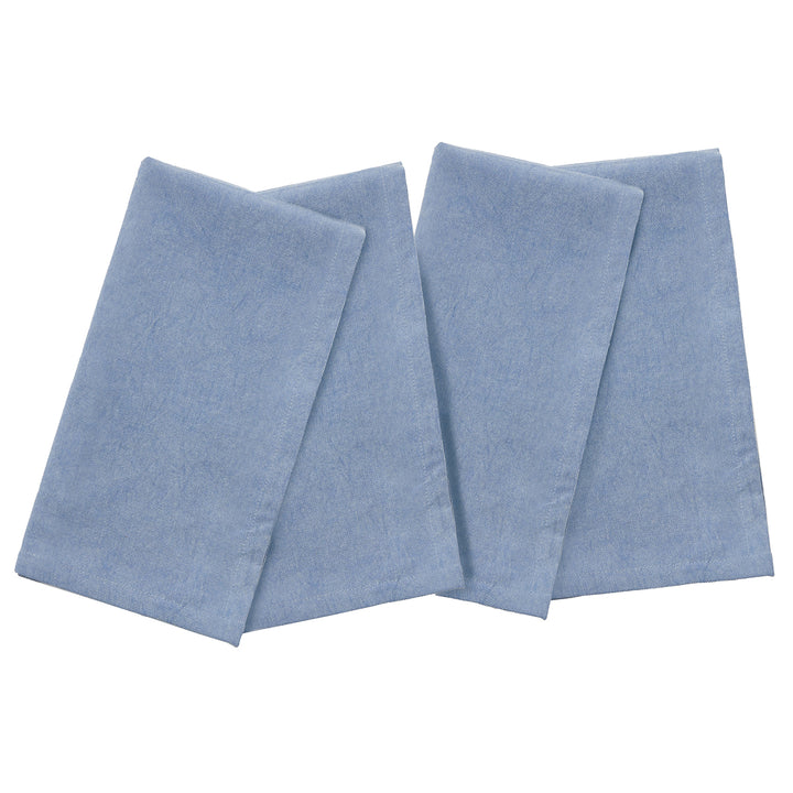 Cohan Cotton Napkins (Light Blue) Set/4