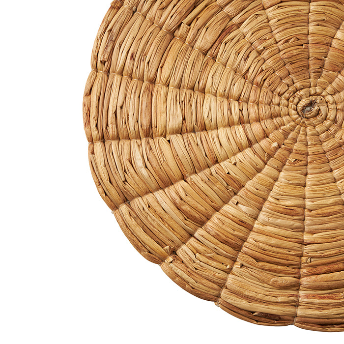 Hanson Water Hyacinth Round Placemats Set of 4 - Thumbnail 2