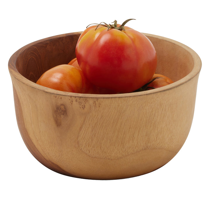 Lani Natural Teak Round Serving Bowl