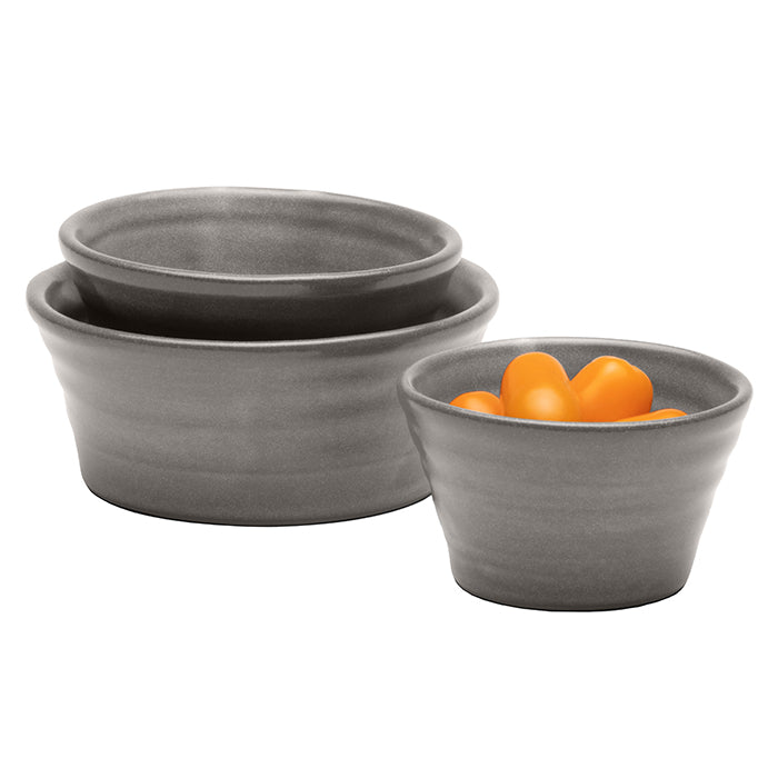 Leon Cement Glaze Small Nesting Bowls Set/3