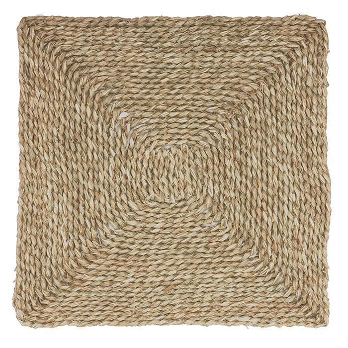 Lucian Seagrass Square Placemats Set/4