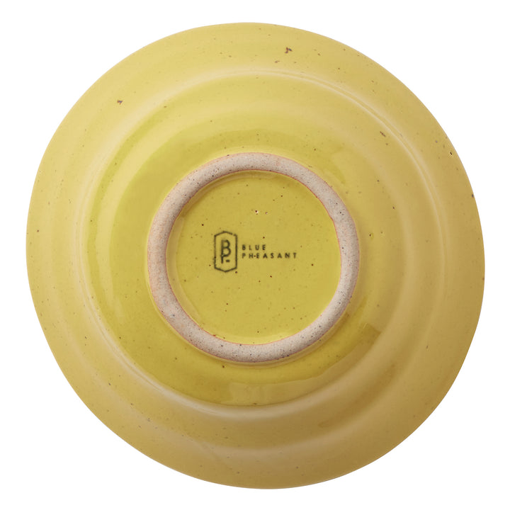 Marcus Chartreuse Salt Glaze Cereal/Ice Cream Bowls Set/4