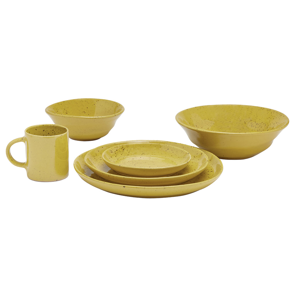 Marcus Chartreuse Salt Glaze Dinnerware – Hudson & Vine