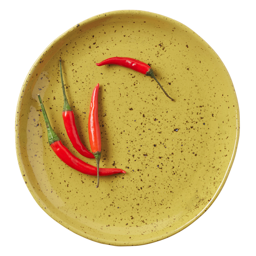 Marcus Chartreuse Salt Glaze Salad/Dessert Plates Set/4