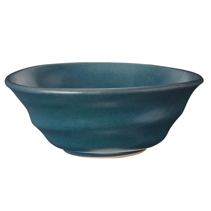 Marcus Midnight Teal Stoneware Cereal/Ice Cream Bowls Set/4