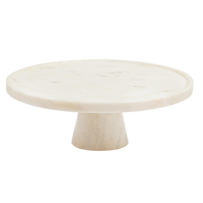 White marble 2025 cake stand