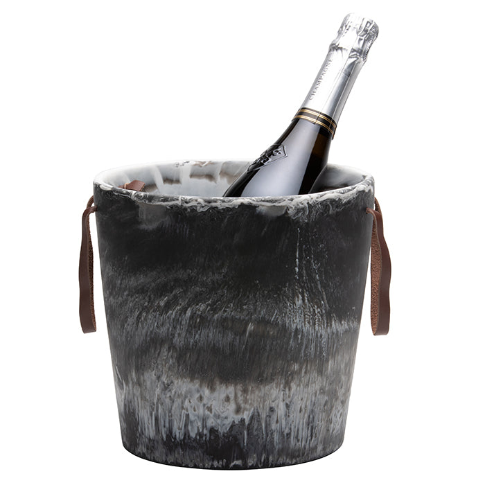 Wesley Swirled Resin Ice Bucket - Thumbnail 2