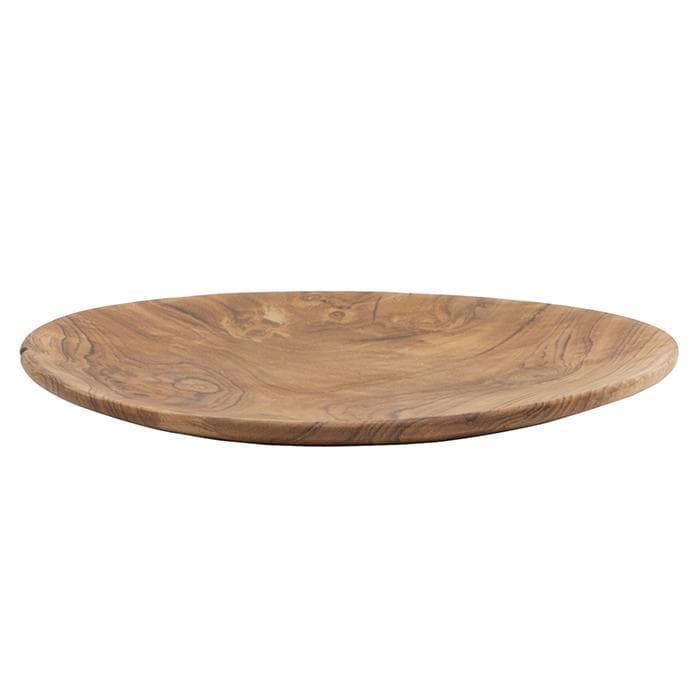 Rowan Natural Teak Salad/Dessert Plate Set