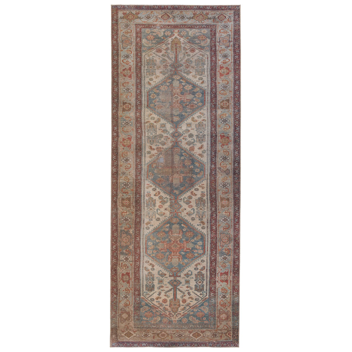 Vibe by Jaipur Living Arkansas Medallion Blue/ Red Area Rug (CANTEENA - CAN02)