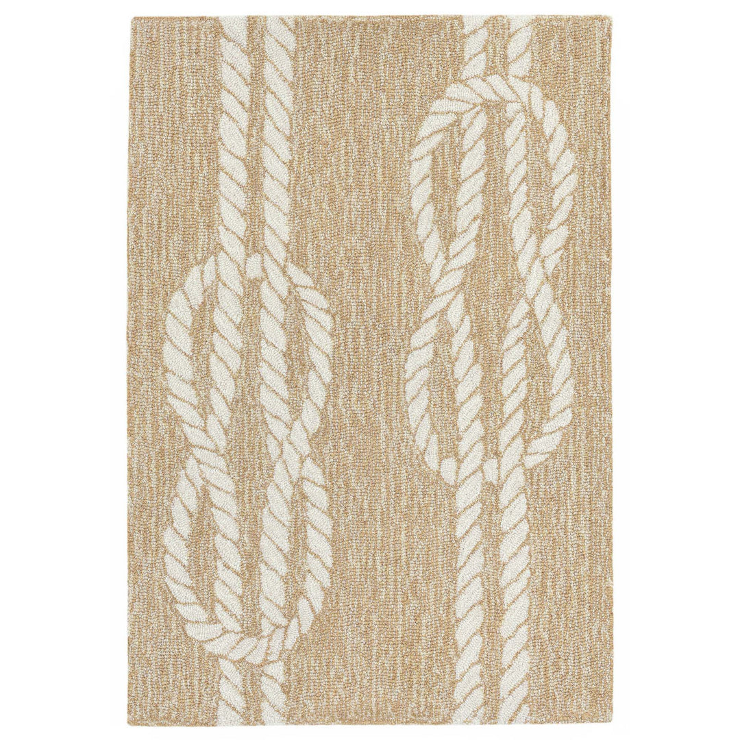 Liora Manne Capri Ropes Indoor/Outdoor Rug Neutral