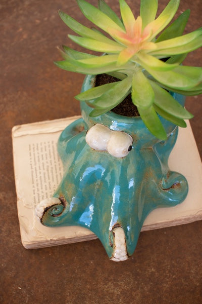 Ceramic Octopus Planter