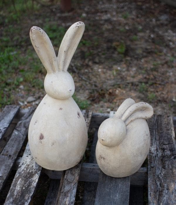 Rabbit Sculptures Set/2