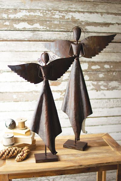 Rustic Angels Set Of Two