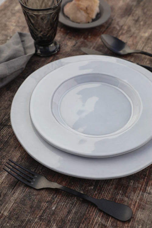 Costa Nova Plano Recycled Fine Stoneware Dinnerware (White)