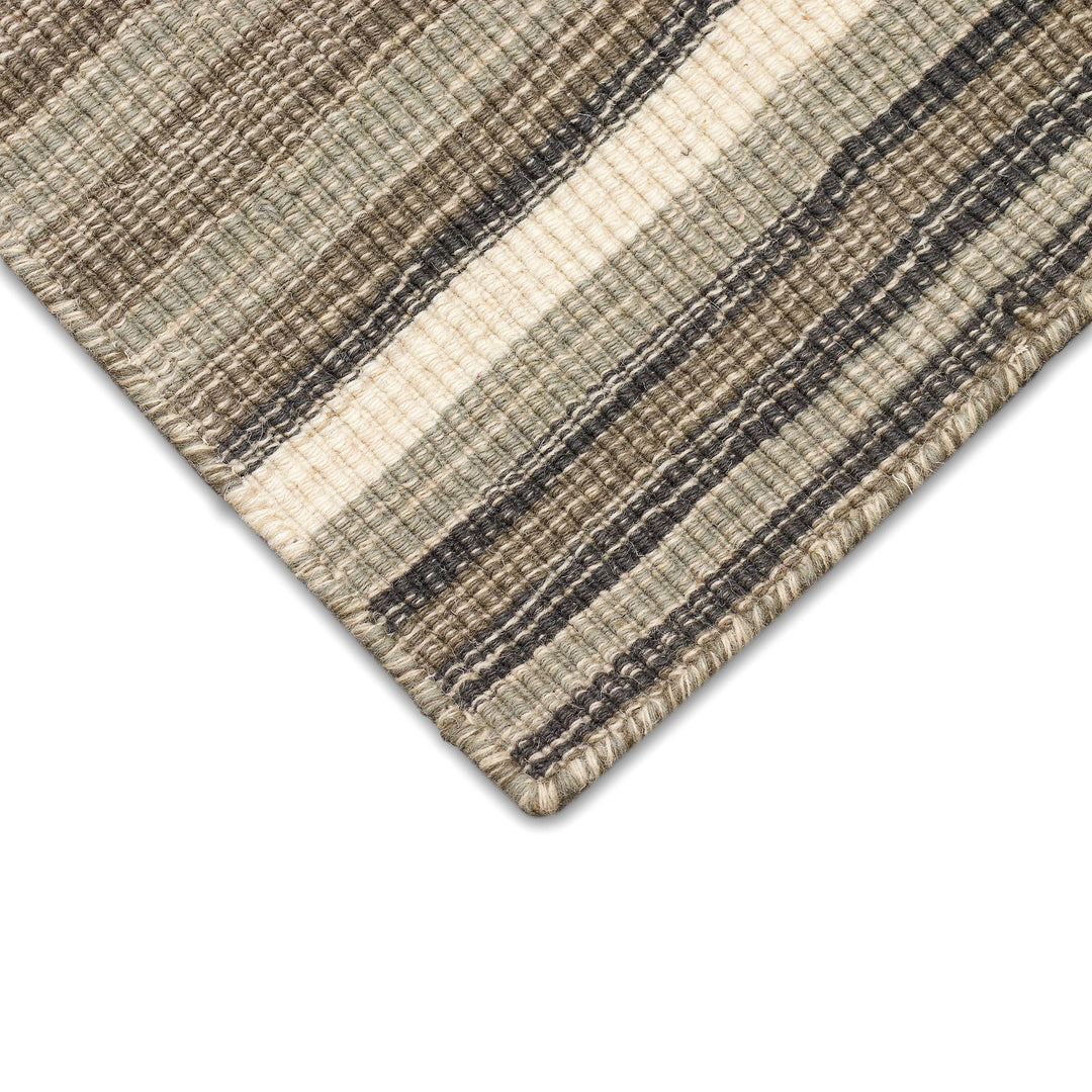 Liora Manne Aruba Faded Stripe Indoor Rug Grey