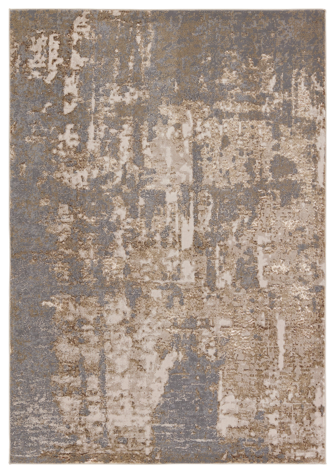 Jaipur Living Raistlin Abstract Gold/ Gray Area Rug (CATALYST - CTY26)