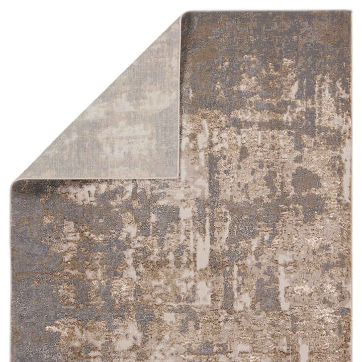 Jaipur Living Raistlin Abstract Gold/ Gray Area Rug (CATALYST - CTY26)