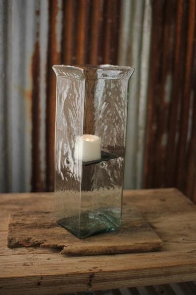 Kalalou Square Candle Hurricane \ Medium - Thumbnail 4