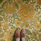 Vintage Vinyl Floorcloth Rug (Pattern 71 Mt Fuji)