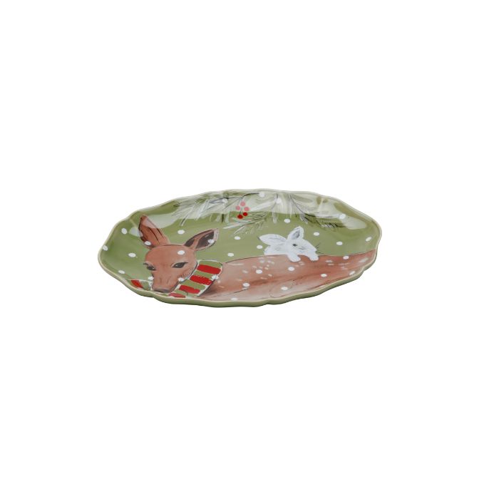 Casafina Deer Friends Soup & Pasta Bowl - Thumbnail 3