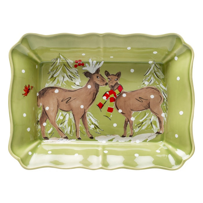 Casafina Deer Friends Soup & Pasta Bowl