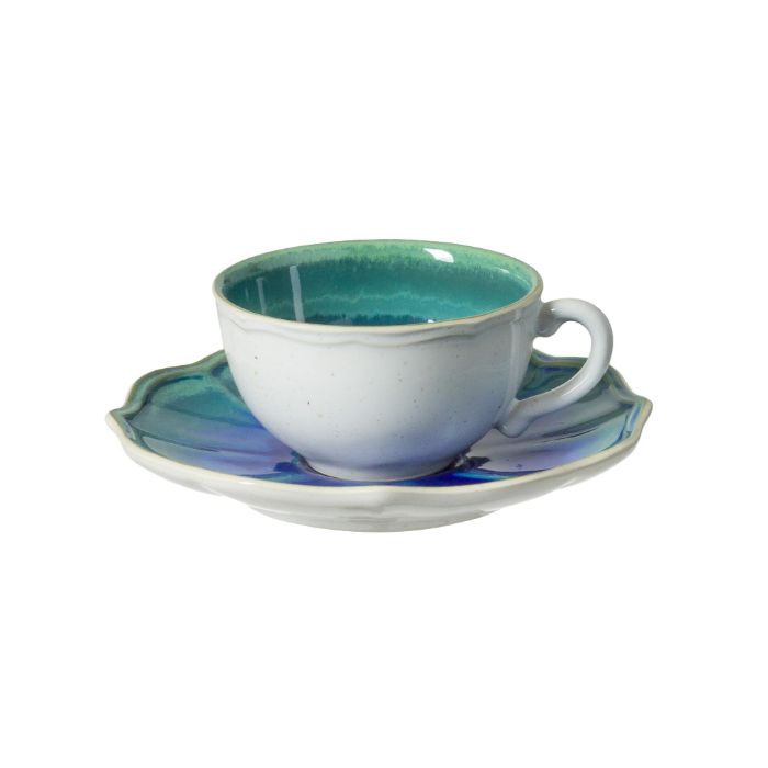 Casafina Dori Atlantic Blue Glazed Stoneware Dinnerware