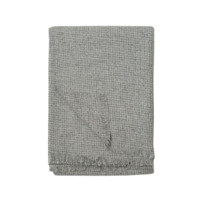 Rossland Baby Alpaca Throw (Grey)