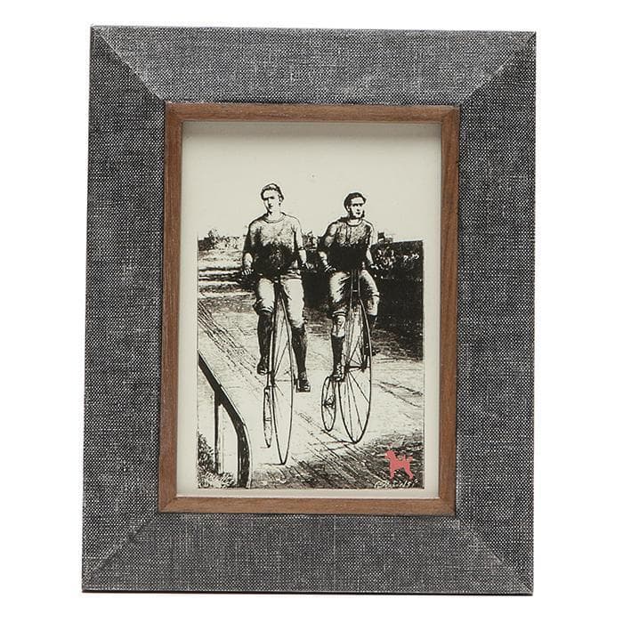 Dorchester Faux Linen Picture Frames (Charcoal)