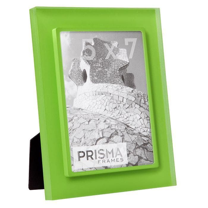 Kermit Green Prisma Acrylic Picture Frame - Hudson & Vine