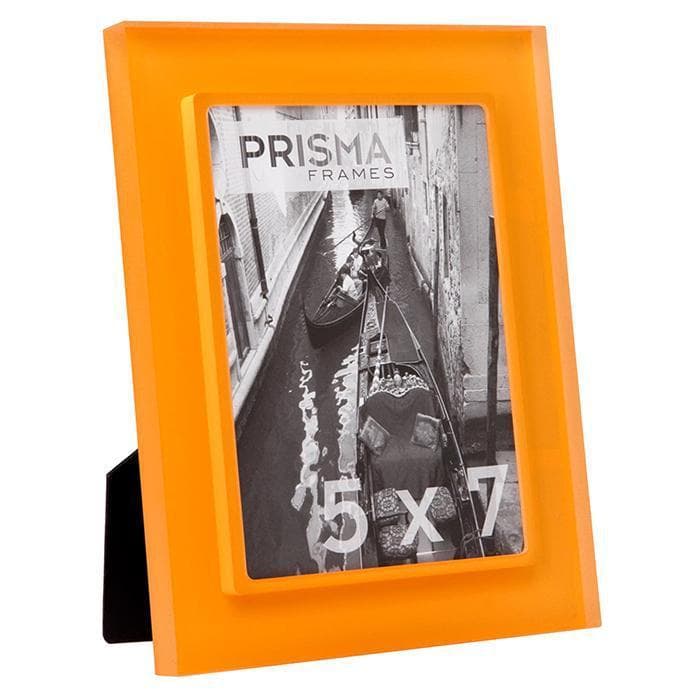 Tangerine Prisma Acrylic Picture Frame - Hudson & Vine