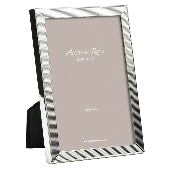 Addison Ross Silver Plated Grooved Frames