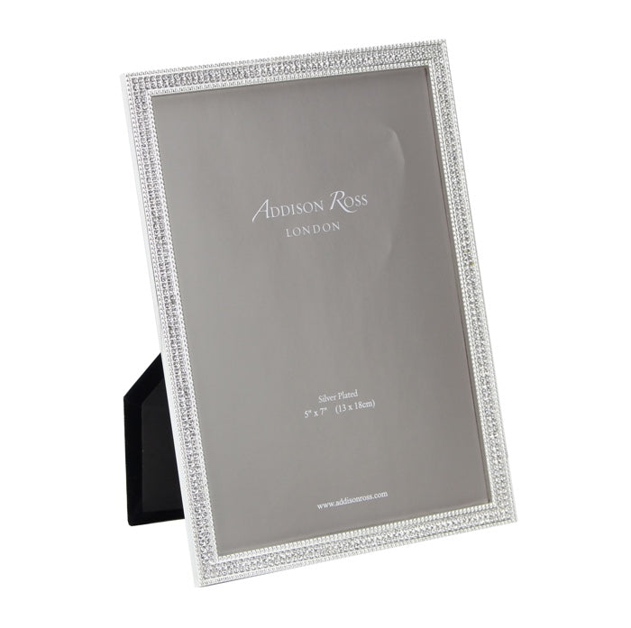 Addison Ross Silver Rosemary Diamante Frame (5x7)