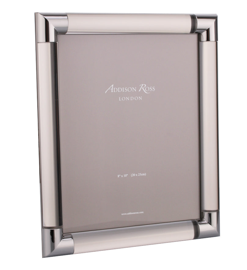 Addison Ross Acrylic Pillar & Silver Picture Frame