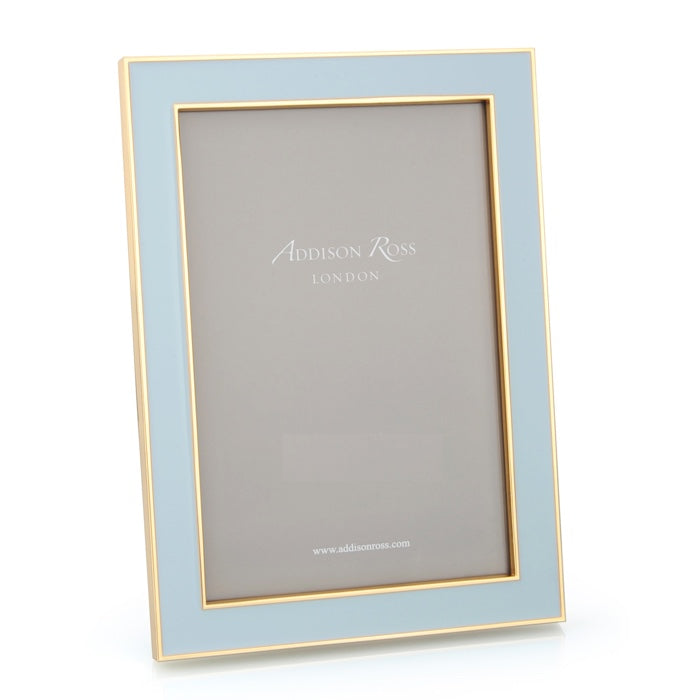 Addison Ross Powder Blue & Gold Picture Frame