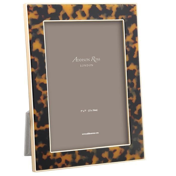 Addison Ross Faux Tortoise Gold Picture Frame (5x7)