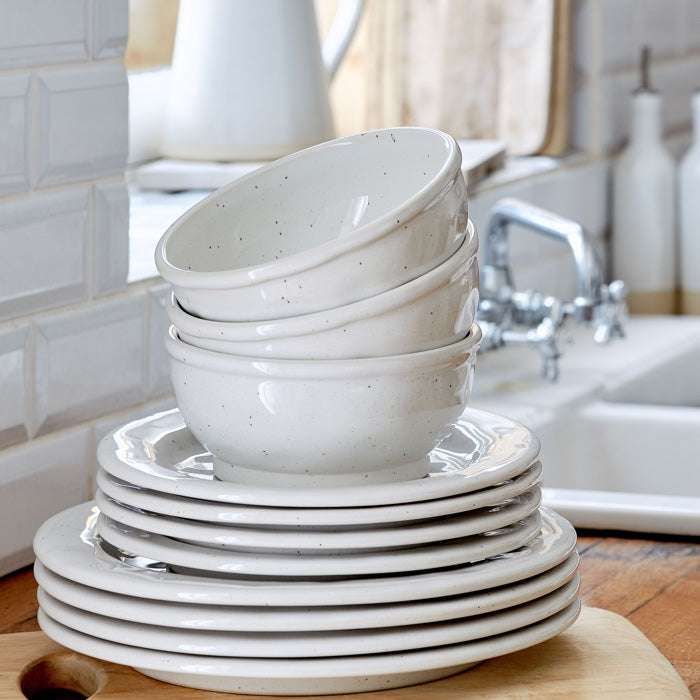 Casafina Fattoria Farmhouse Fine Stoneware Dinnerware (White)