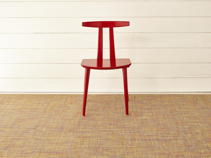 Chilewich Mini Basketweave Woven Floor Mats (Confetti)
