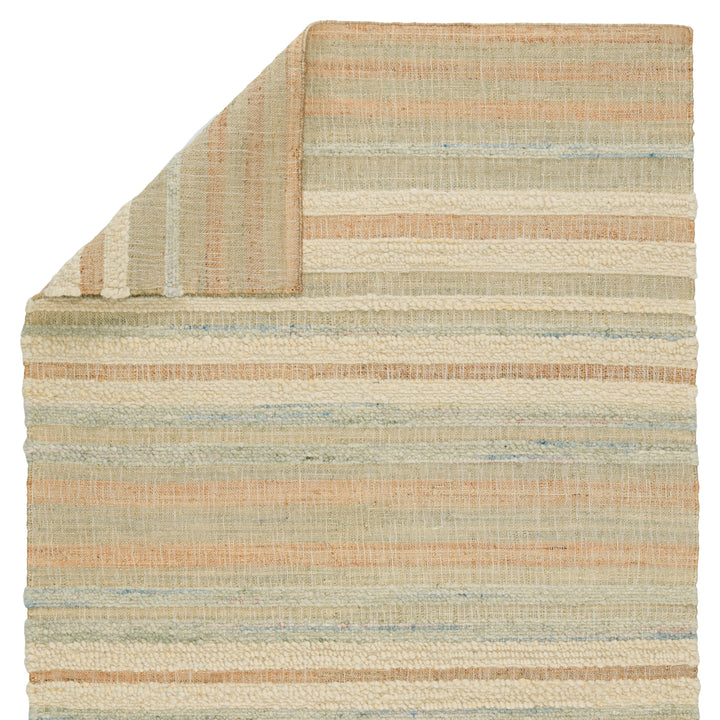 Jaipur Living Eirene Natural Striped Beige/ Blue Area Rug (GALILEA - GLE01)