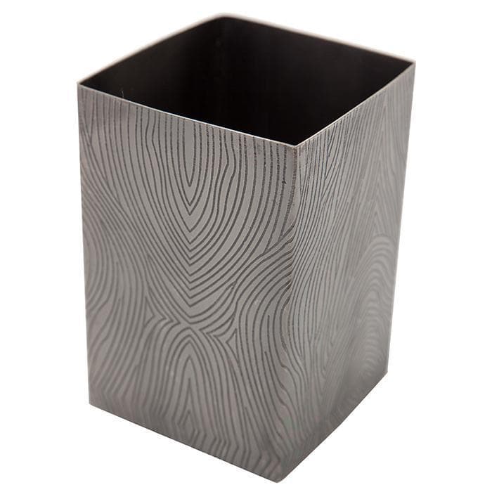 Humbolt Metal Square Waste Basket - Thumbnail 5